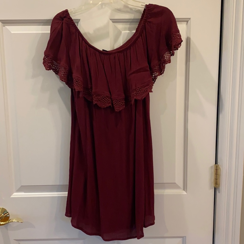 Off the shoulder dress